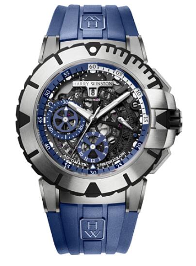 Harry Winston Ocean Sport Chronograph OCSACH44ZZ007 Replica Watch